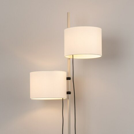 Twain Double Floor vloerlamp Milan