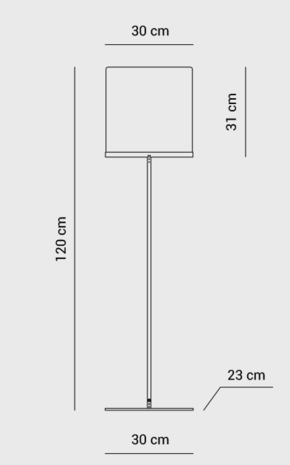 Xio vloerlamp Hollands Licht