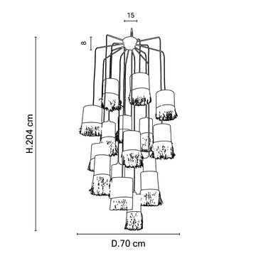 Formentera 16l hanglamp Market Set