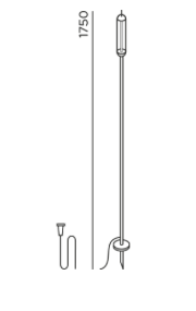 Reed solar set outdoor vloerlamp IP44.de