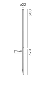 Kal M solar outdoor vloerlamp IP44.de