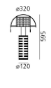 Shogun tafellamp Artemide 