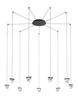 Tripla 9 hanglamp Fabbian 