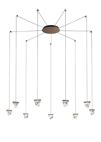 Tripla 9 hanglamp Fabbian 