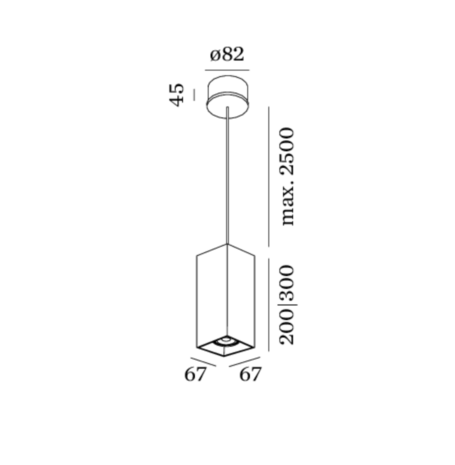 Box 2.0 led hanglamp Wever & Ducre 