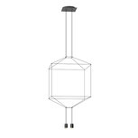 Wireflow 0310 hanglamp Vibia 